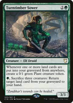 Turntimber Sower (C18-035) - Commander 2018-1