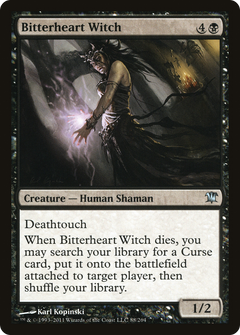 Bitterheart Witch [Innistrad]-1