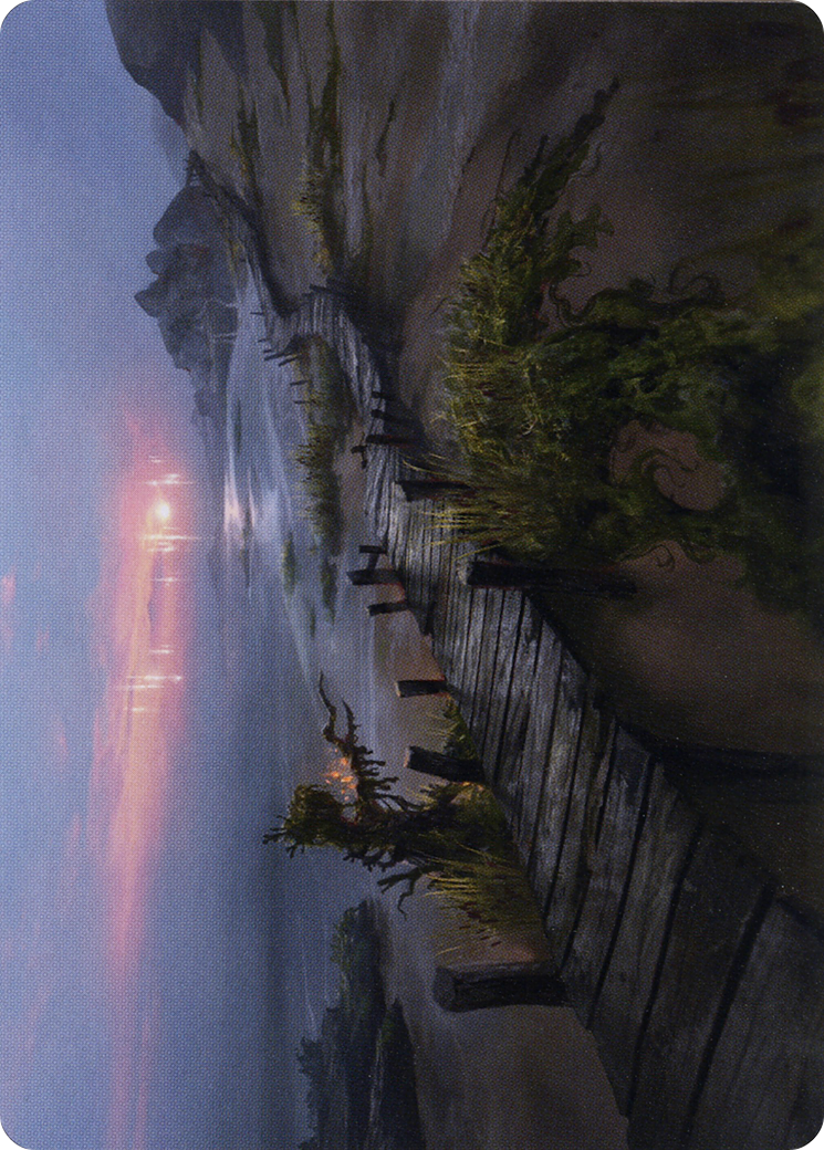 Deserted Beach // Deserted Beach (AMID-071) - Midnight Hunt Art Series (Borderless)-1