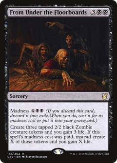 From Under the Floorboards [Commander 2019]-1