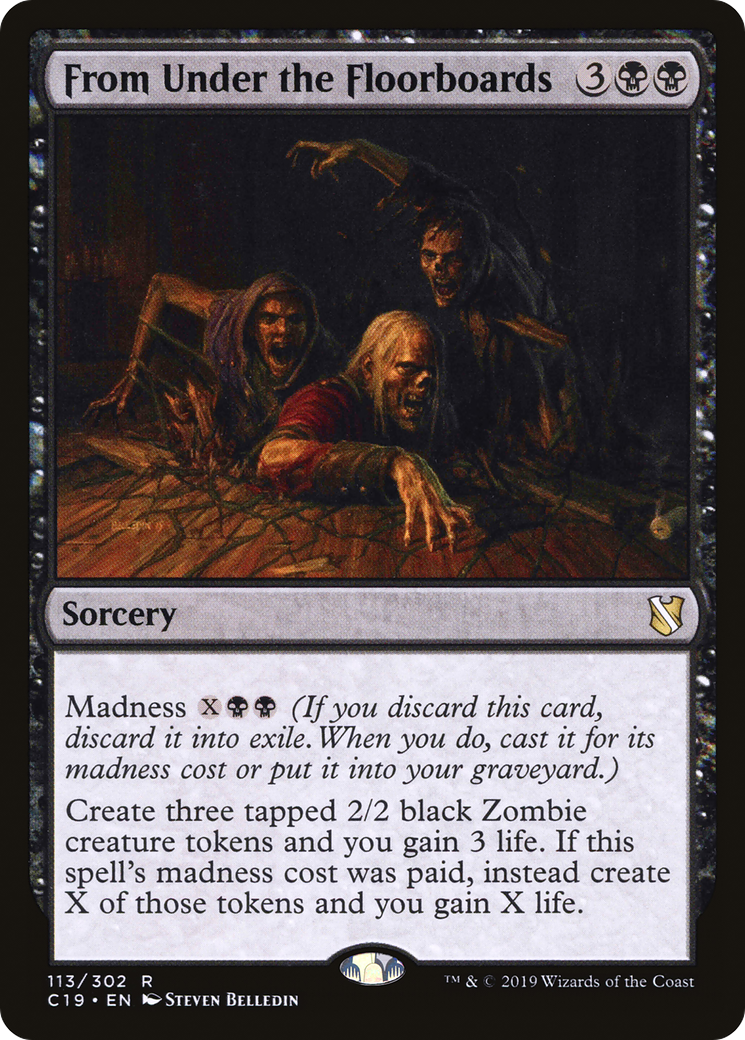 From Under the Floorboards [Commander 2019]-1
