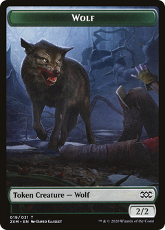 Wolf (T2XM-019) - Double Masters Tokens Foil-1