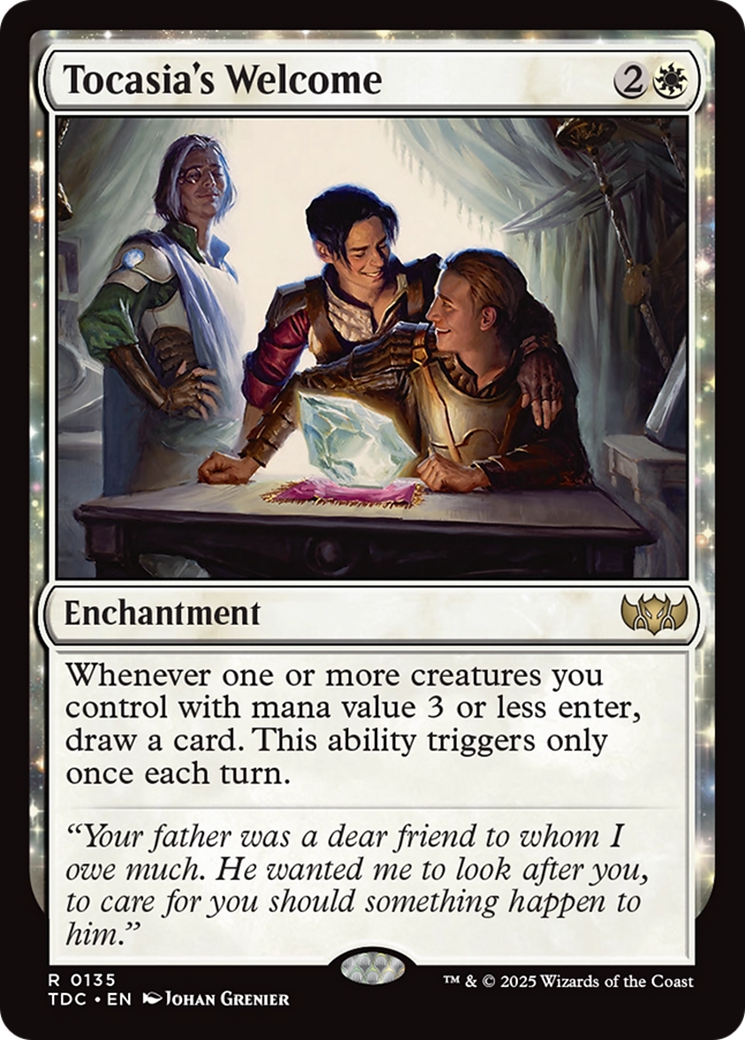 Tocasia's Welcome [Tarkir: Dragonstorm Commander]-1
