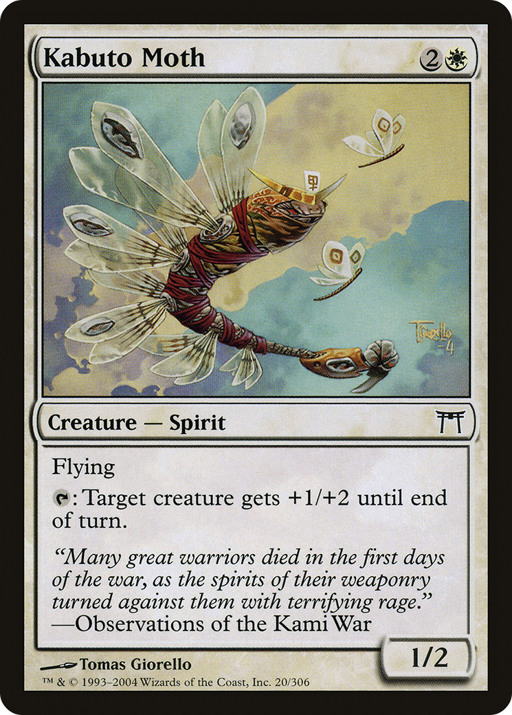 Kabuto Moth [Champions of Kamigawa]-1
