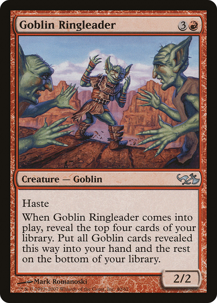 Goblin Ringleader [Duel Decks: Elves vs. Goblins]-1