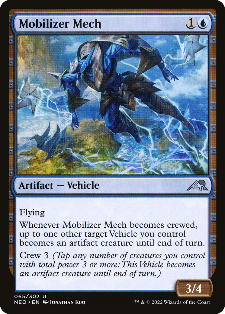 Mobilizer Mech [Kamigawa: Neon Dynasty]-1
