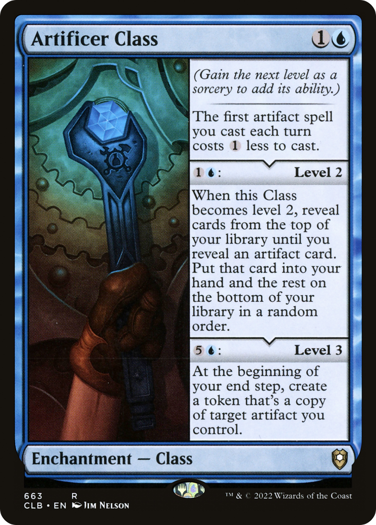 Artificer Class [Commander Legends: Battle for Baldur's Gate]-1