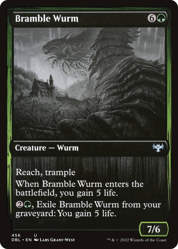 Bramble Wurm [Innistrad: Double Feature]-1