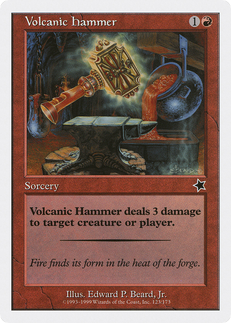 Volcanic Hammer (S99-123) - Starter 1999-1