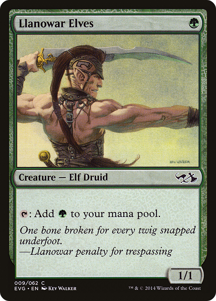 Llanowar Elves (Elves vs. Goblins) [Duel Decks Anthology]-1