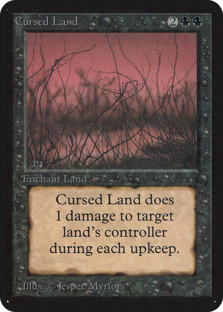 Cursed Land (LEA-) - Limited Edition Alpha-1