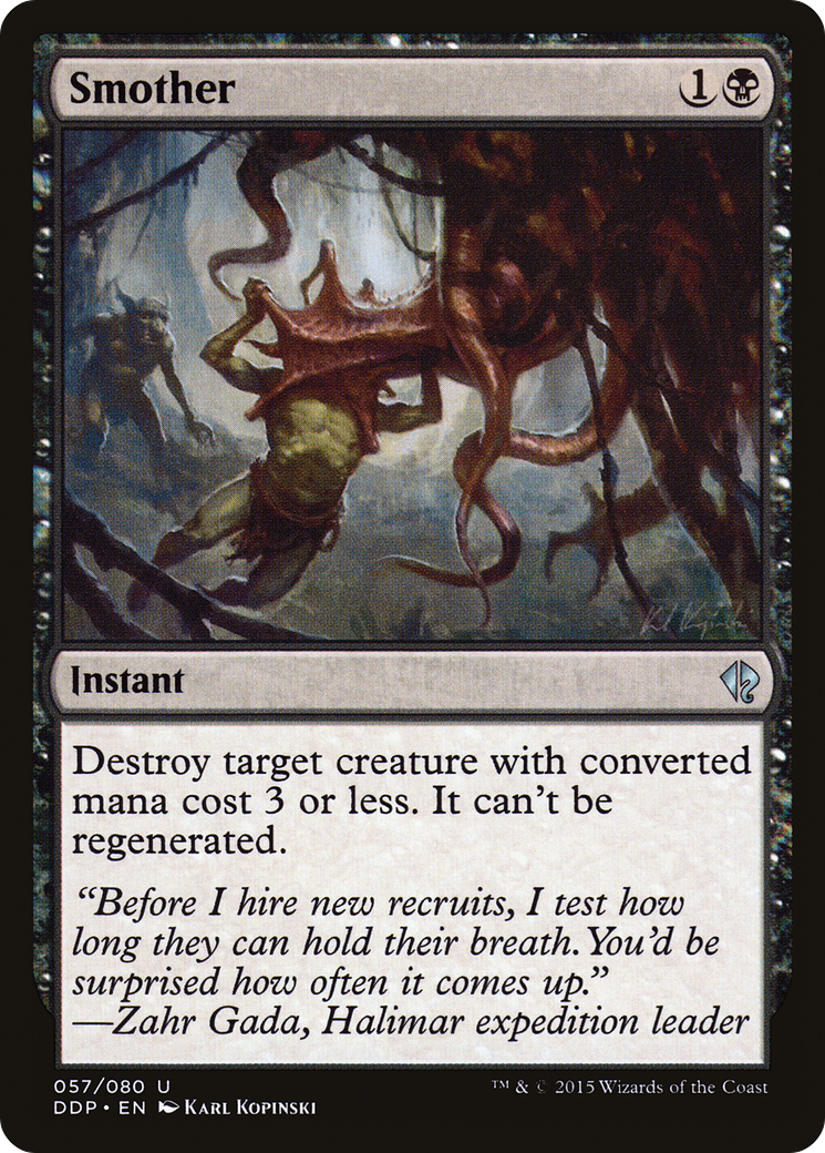 Smother [Duel Decks: Zendikar vs. Eldrazi]-1