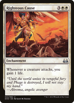 Righteous Cause (Divine vs. Demonic) [Duel Decks Anthology]-1