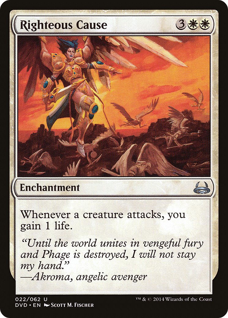 Righteous Cause (Divine vs. Demonic) [Duel Decks Anthology]-1
