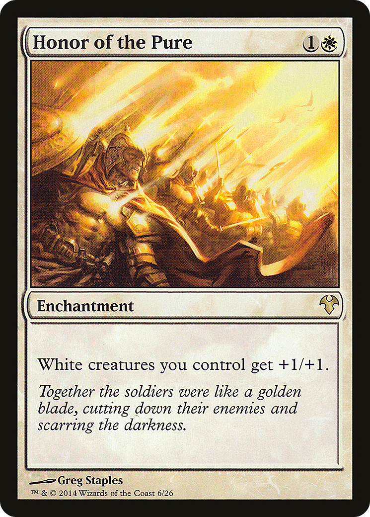 Honor of the Pure [Modern Event Deck 2014]-1