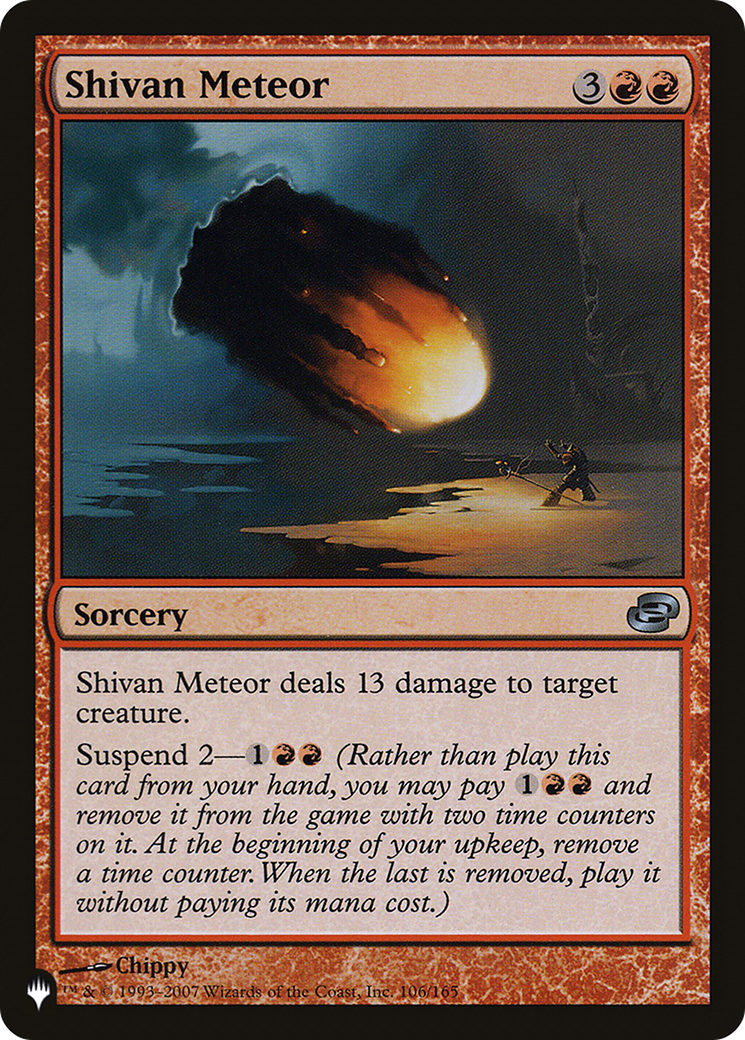 Shivan Meteor [The List]-1