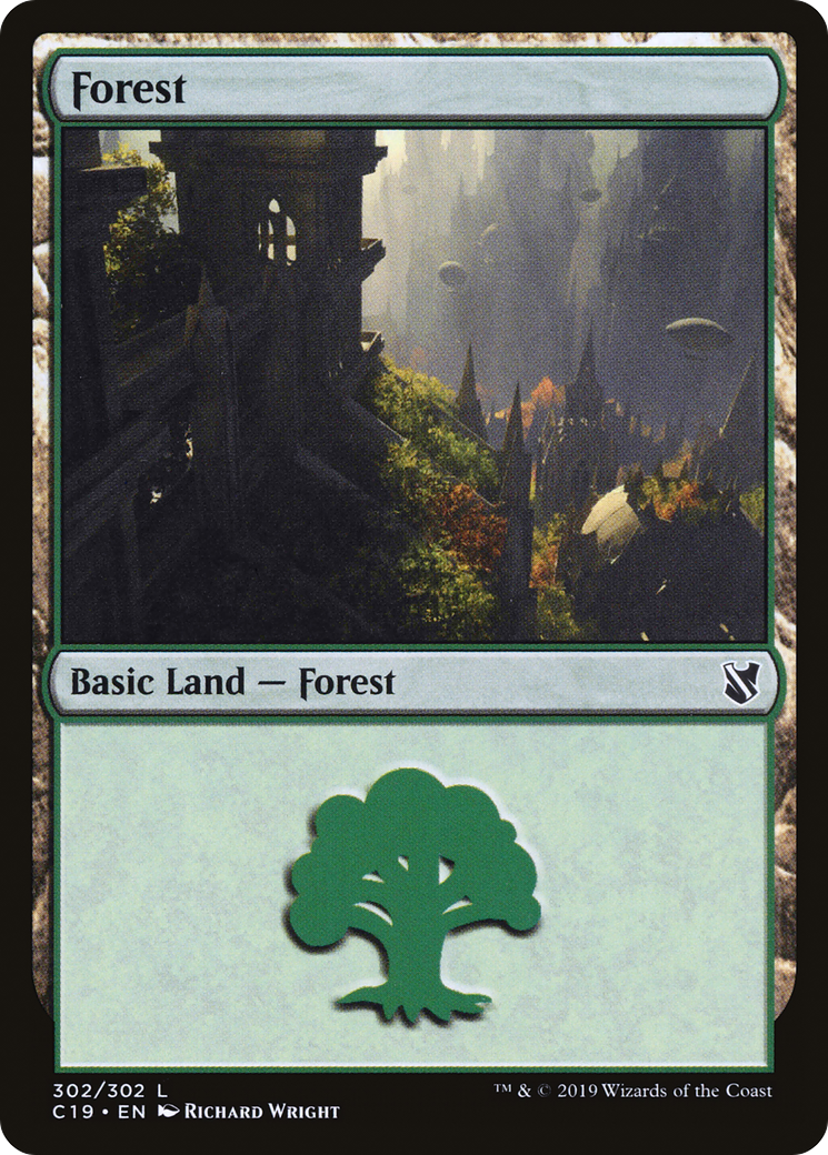 Forest (302) [Commander 2019]-1