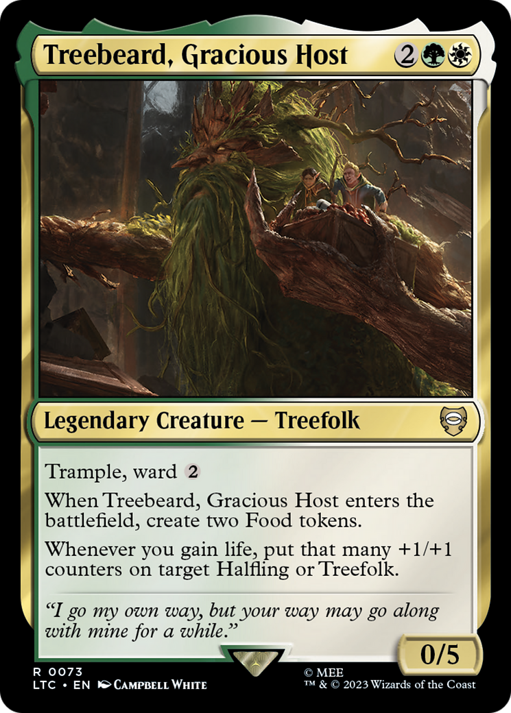 Treebeard, Gracious Host (LTC-073) - Tales of Middle-earth Commander-1
