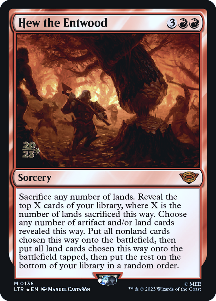 Hew the Entwood [The Lord of the Rings: Tales of Middle-Earth Prerelease Promos]-1