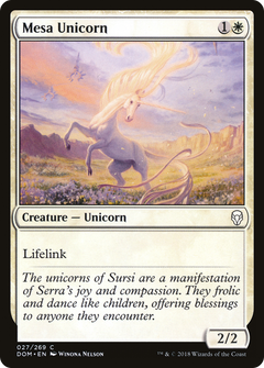 Mesa Unicorn [Dominaria]-1