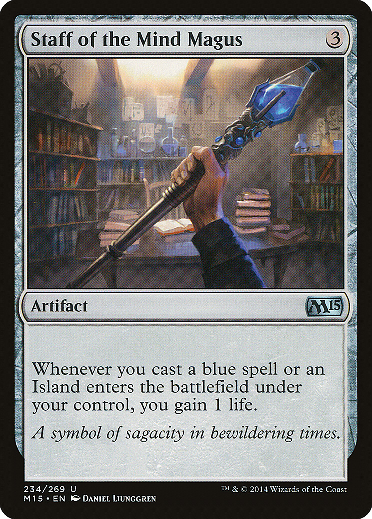 Staff of the Mind Magus [Magic 2015]-1