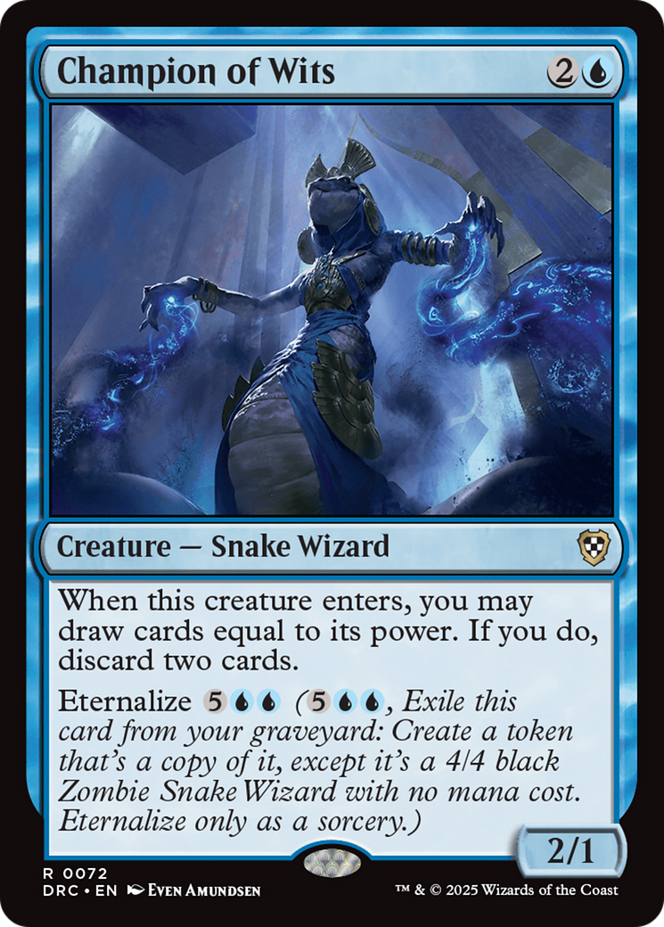 Champion of Wits [Aetherdrift Commander]-1