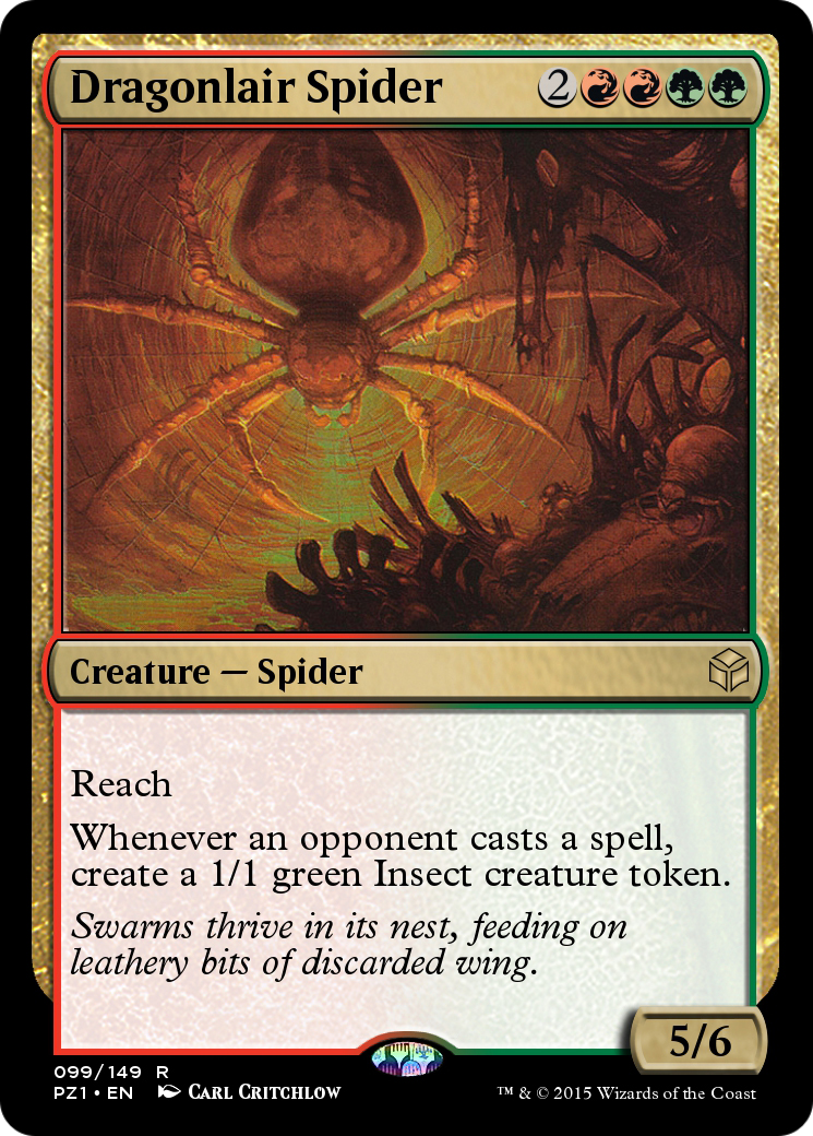 Dragonlair Spider (PZ1-099) - Legendary Cube Prize Pack Foil-1