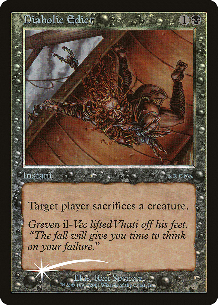 Diabolic Edict [Arena League 2001]-1