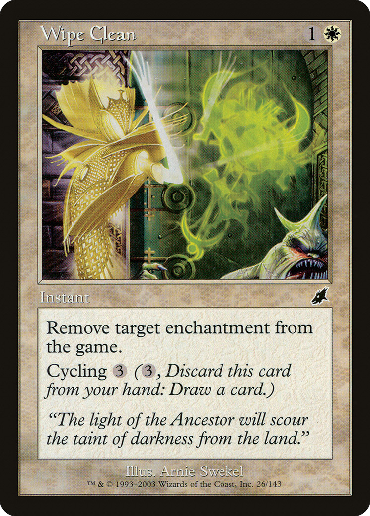 Wipe Clean (SCG-026) - Scourge-1