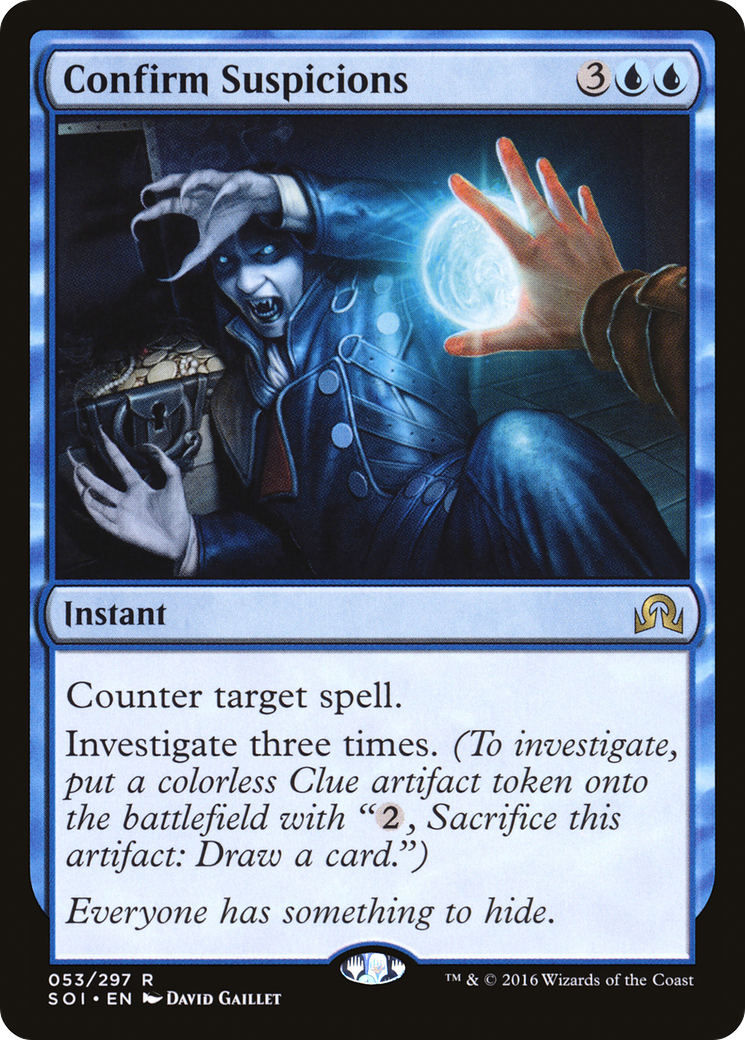 Confirm Suspicions [Shadows over Innistrad]-1