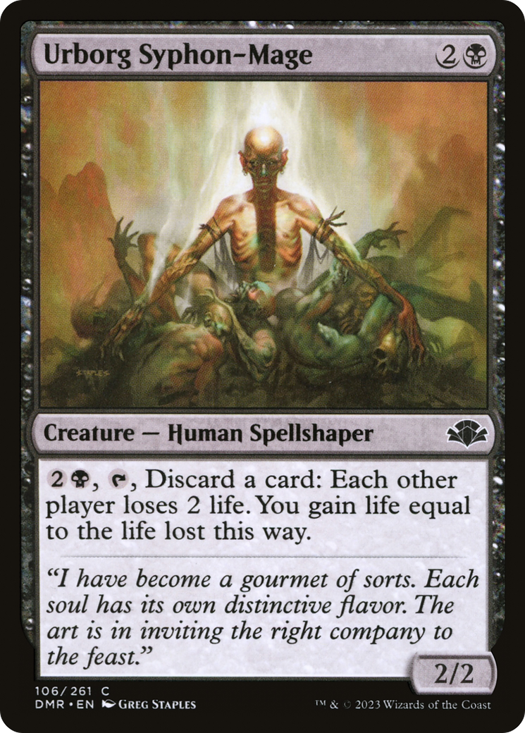 Urborg Syphon-Mage (DMR-106) - Dominaria Remastered Foil-1