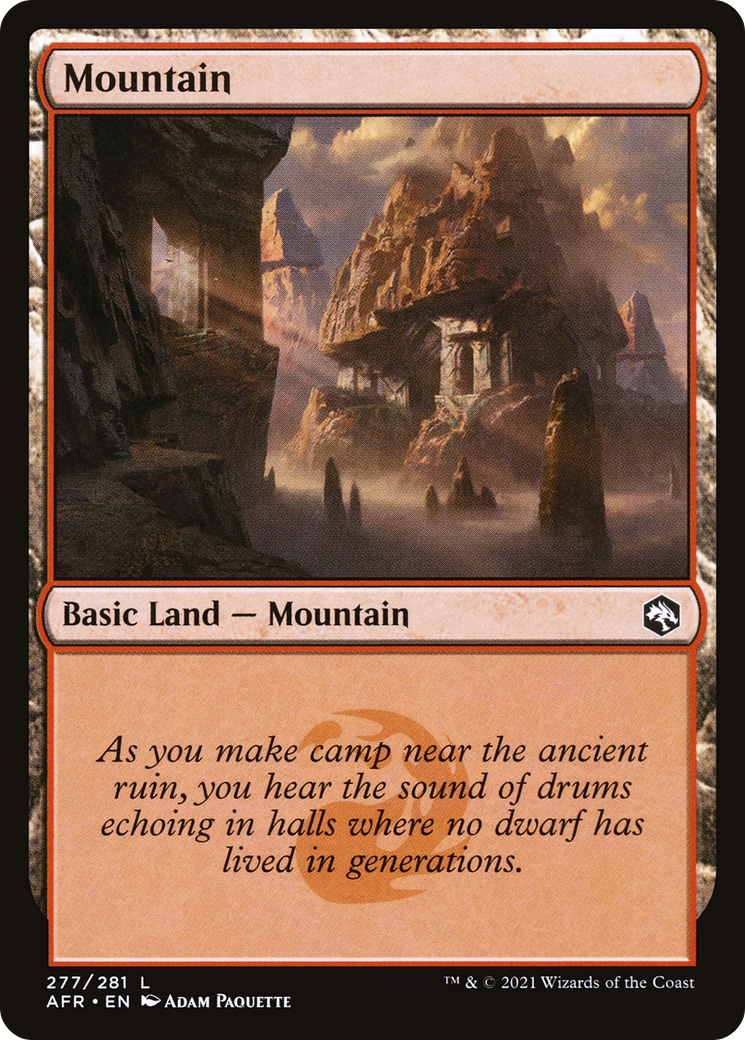 Mountain (277) [Dungeons & Dragons: Adventures in the Forgotten Realms]-1