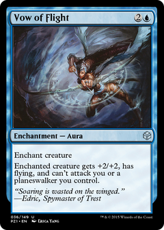 Vow of Flight (PZ1-036) - Legendary Cube Prize Pack Foil-1