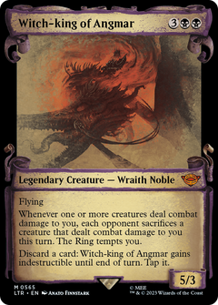 Witch-king of Angmar (Showcase Scrolls) (LTR-565) - The Lord of the Rings: Tales of Middle-earth: (Showcase) Foil-1