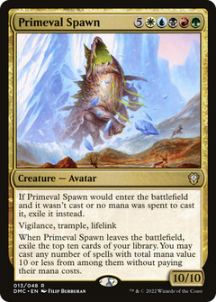 Primeval Spawn [Dominaria United Commander]-1