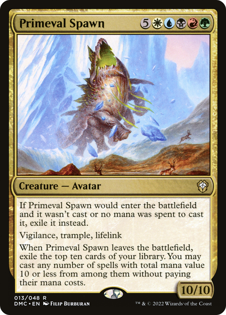Primeval Spawn [Dominaria United Commander]-1