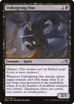 Unforgiving One (NEO-127) - Kamigawa: Neon Dynasty-1