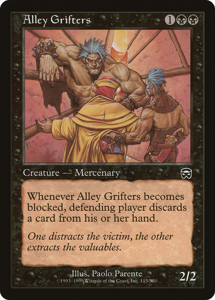 Alley Grifters [Mercadian Masques]-1