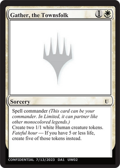 Gather, the Townsfolk (UNK-UW02A) - Unknown Event-1
