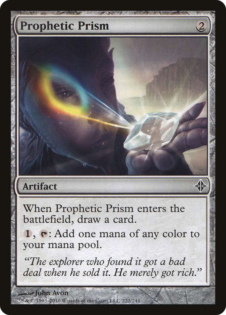 Prophetic Prism [Rise of the Eldrazi]-1