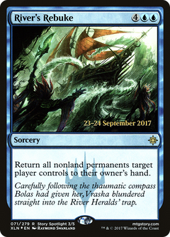 River's Rebuke [Ixalan Prerelease Promos]-1
