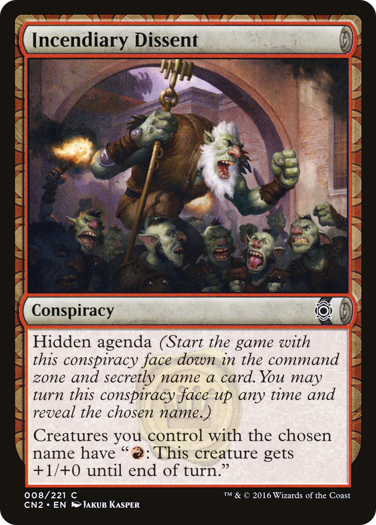 Incendiary Dissent [Conspiracy: Take the Crown]-1