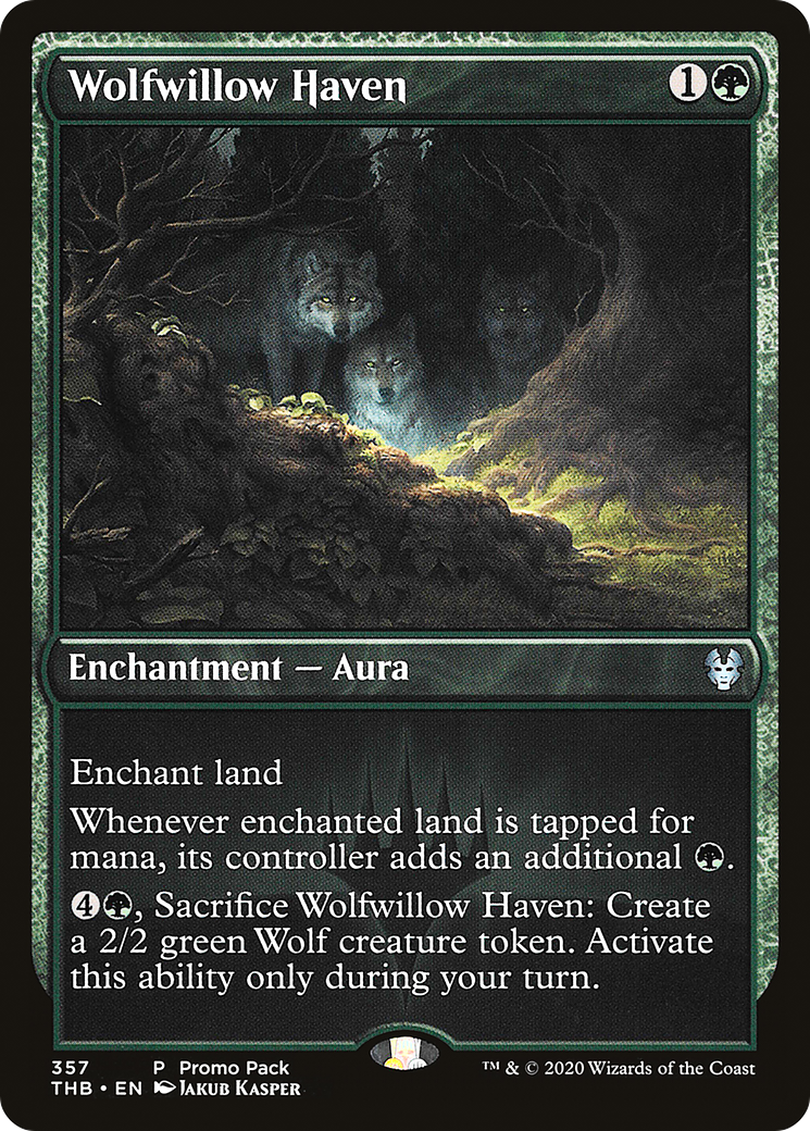 Wolfwillow Haven (PPTHB-357) - Theros Beyond Death Foil-1