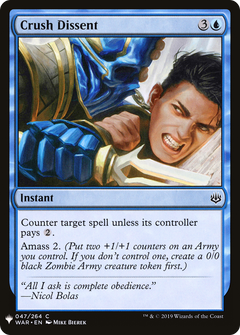 Crush Dissent [Mystery Booster]-1