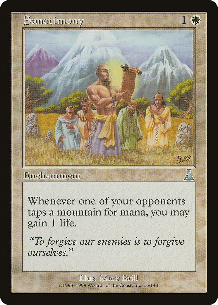 Sanctimony [Urza's Destiny]-1