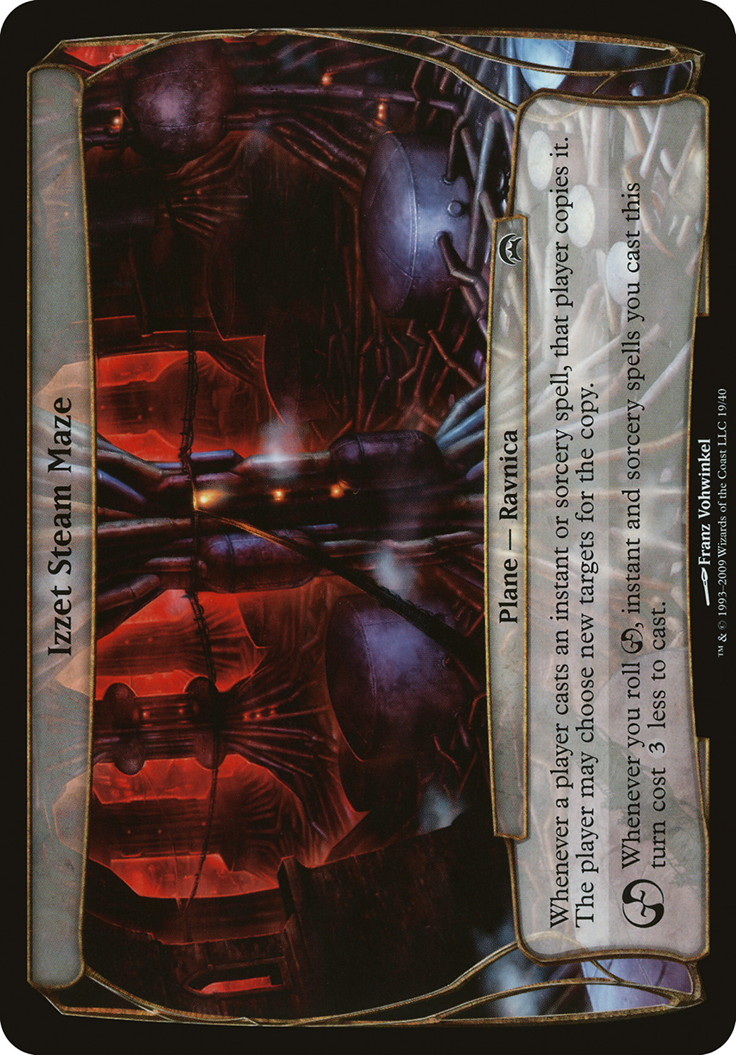 Izzet Steam Maze (Planes) [Planechase Planes]-1
