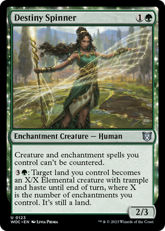 Destiny Spinner [Wilds of Eldraine Commander]-1