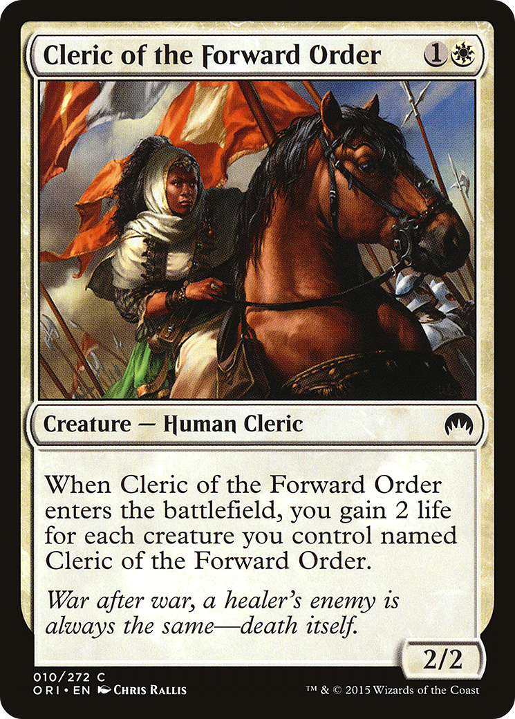 Cleric of the Forward Order [Magic Origins]-1