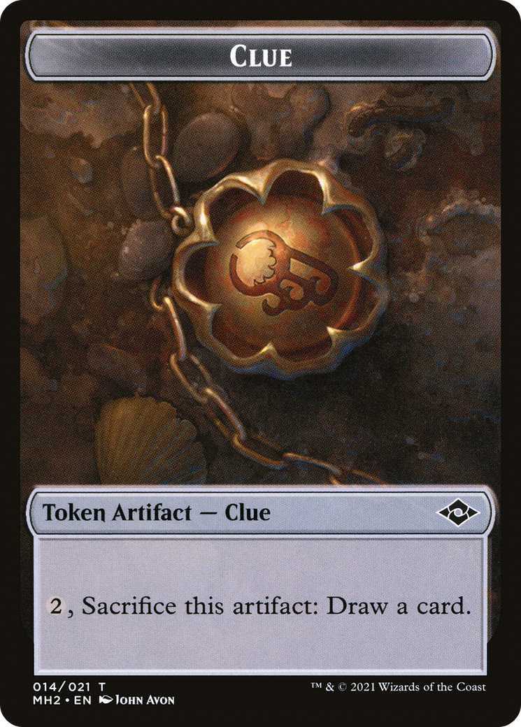 Clue (TMH2-014) - Modern Horizons 2 Tokens-1