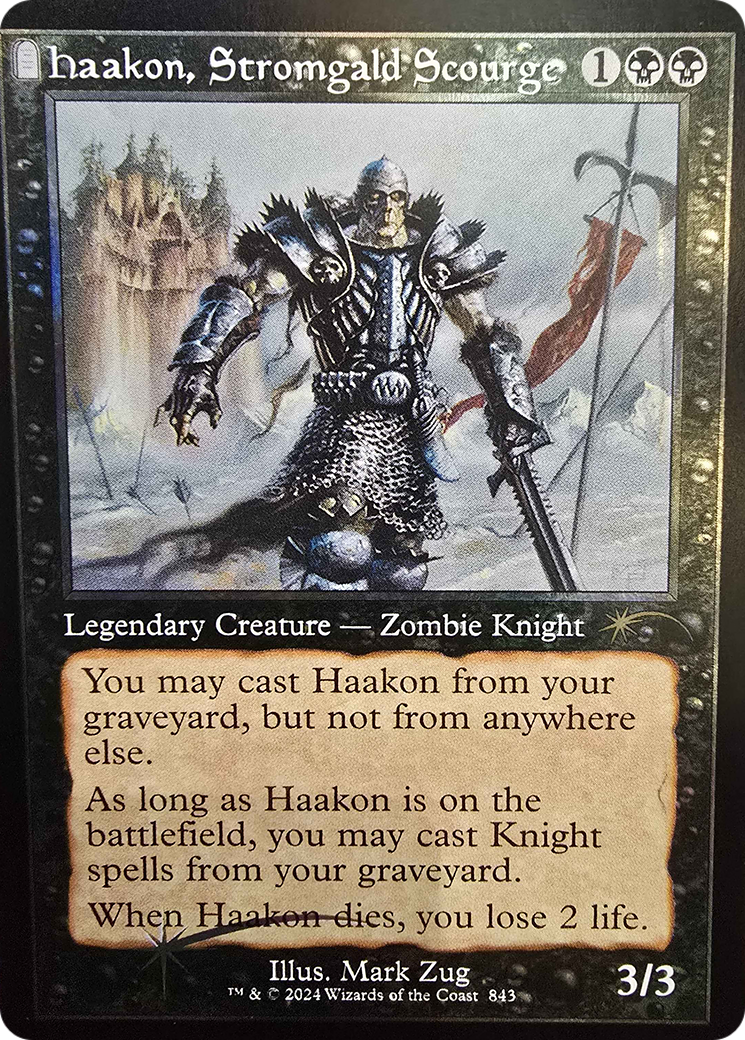 Haakon, Stromgald Scourge (Retro Frame) [Secret Lair Drop Series]-1